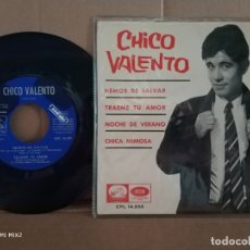 Autógrafos Antiguos de Cantantes y Músicos: CHICO VALENTO Y LOS TETES /HEMOS DE SALVAR /FIRMADO Y DEDICADO. Lote 177376209