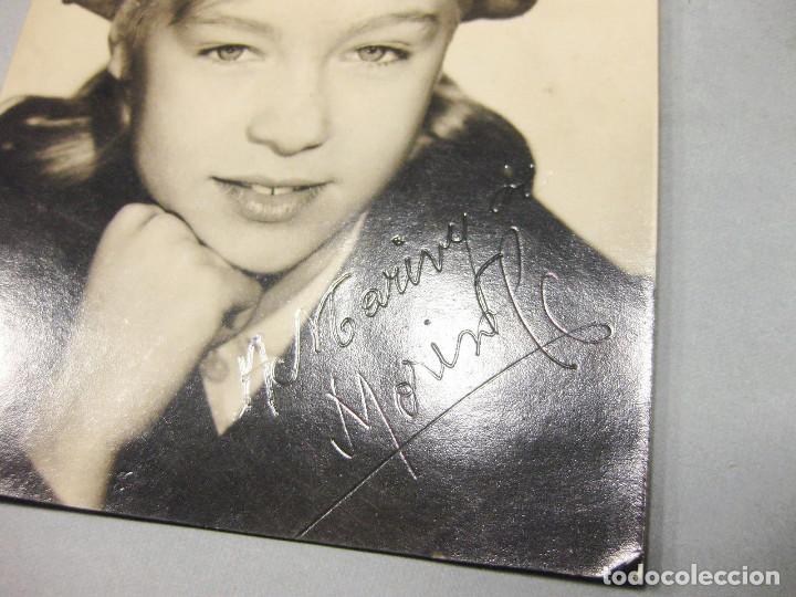 Aut&oacute;grafos antiguos de cantantes y m&uacute;sicos: Fotograf&iacute;a dedicada de Marisol. - Foto 2