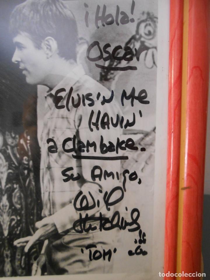 Aut&oacute;grafos antiguos de cantantes y m&uacute;sicos: AUTOGRAFO DE WILL HUTCHINS - Foto 2