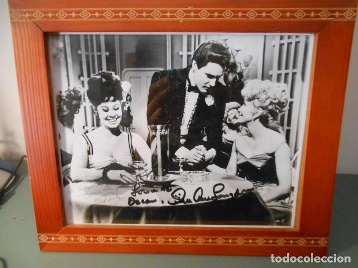 Aut&oacute;grafos antiguos de cantantes y m&uacute;sicos: AUTOGRAFO DE LA ACTRIZ SUE ANE LANGDON - Foto 1