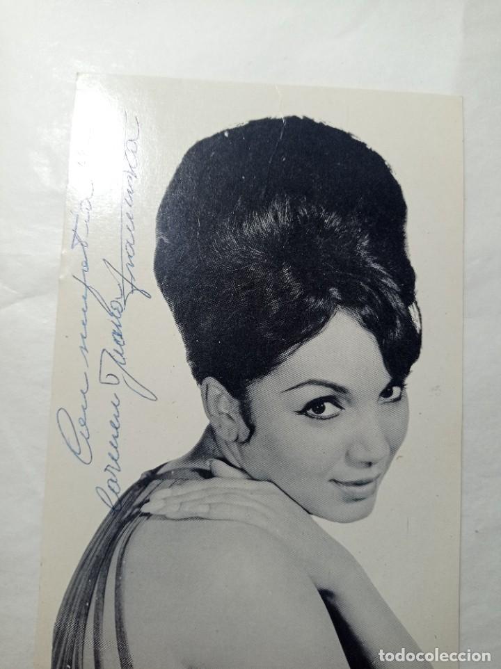 Aut&oacute;grafos antiguos de cantantes y m&uacute;sicos: Aut&oacute;grafo Original Francisca, no copia. Ref.auto - Foto 1