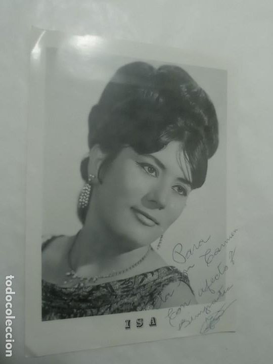 Aut&oacute;grafos antiguos de cantantes y m&uacute;sicos: Aut&oacute;grafo Original no copia. Ref.auto - Foto 1