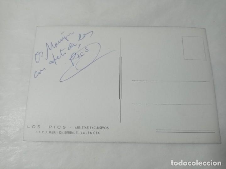 Aut&oacute;grafos antiguos de cantantes y m&uacute;sicos: Aut&oacute;grafo Original no copia. Ref.auto - Foto 2
