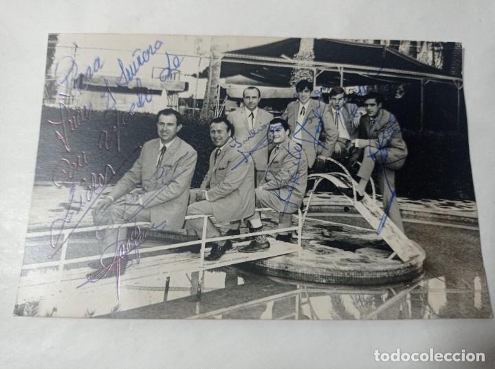 Aut&oacute;grafos antiguos de cantantes y m&uacute;sicos: Aut&oacute;grafo Original no copia. Ref.auto - Foto 1