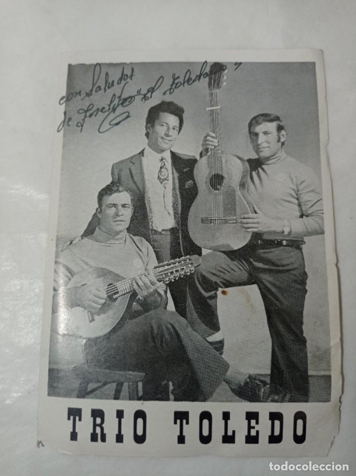 Aut&oacute;grafos antiguos de cantantes y m&uacute;sicos: Aut&oacute;grafo Original no copia. Ref.auto - Foto 1