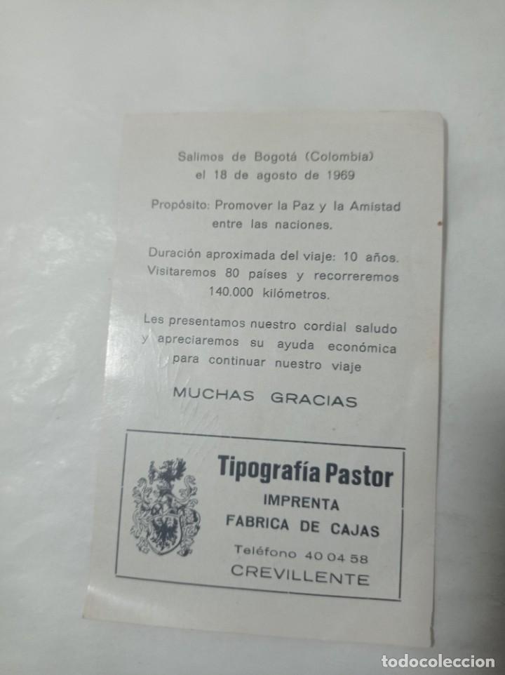 Aut&oacute;grafos antiguos de cantantes y m&uacute;sicos: Aut&oacute;grafo Original no copia. Ref.auto - Foto 2