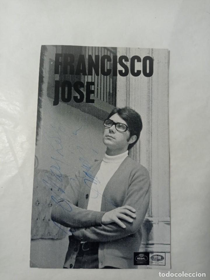 Aut&oacute;grafos antiguos de cantantes y m&uacute;sicos: Aut&oacute;grafo Original no copia. Ref.auto - Foto 1