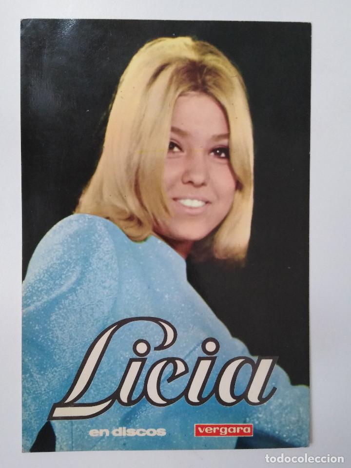 Aut&oacute;grafos antiguos de cantantes y m&uacute;sicos: Exitos de Licia. - Foto 1