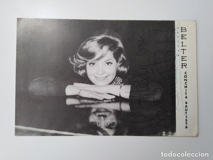 Aut&oacute;grafos antiguos de cantantes y m&uacute;sicos: Conchita Bautista - Foto 1