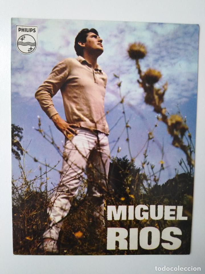 Aut&oacute;grafos antiguos de cantantes y m&uacute;sicos: Miguel Rios - Foto 1