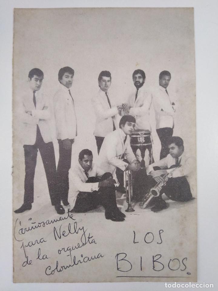 Aut&oacute;grafos antiguos de cantantes y m&uacute;sicos: Los Bibos - Foto 1