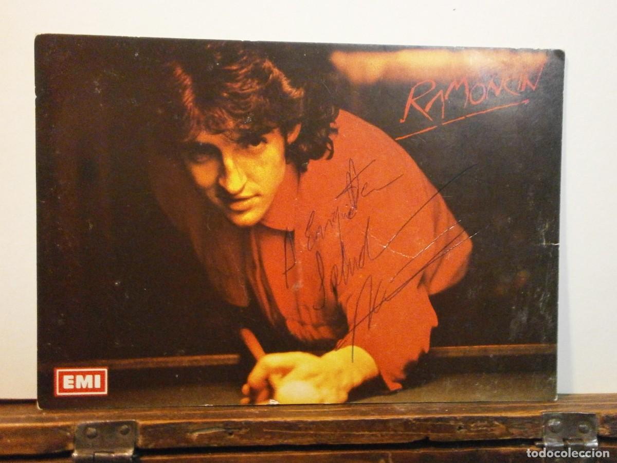 Aut&oacute;grafos antiguos de cantantes y m&uacute;sicos: original autografo dedicatoria ramoncin - Foto 1