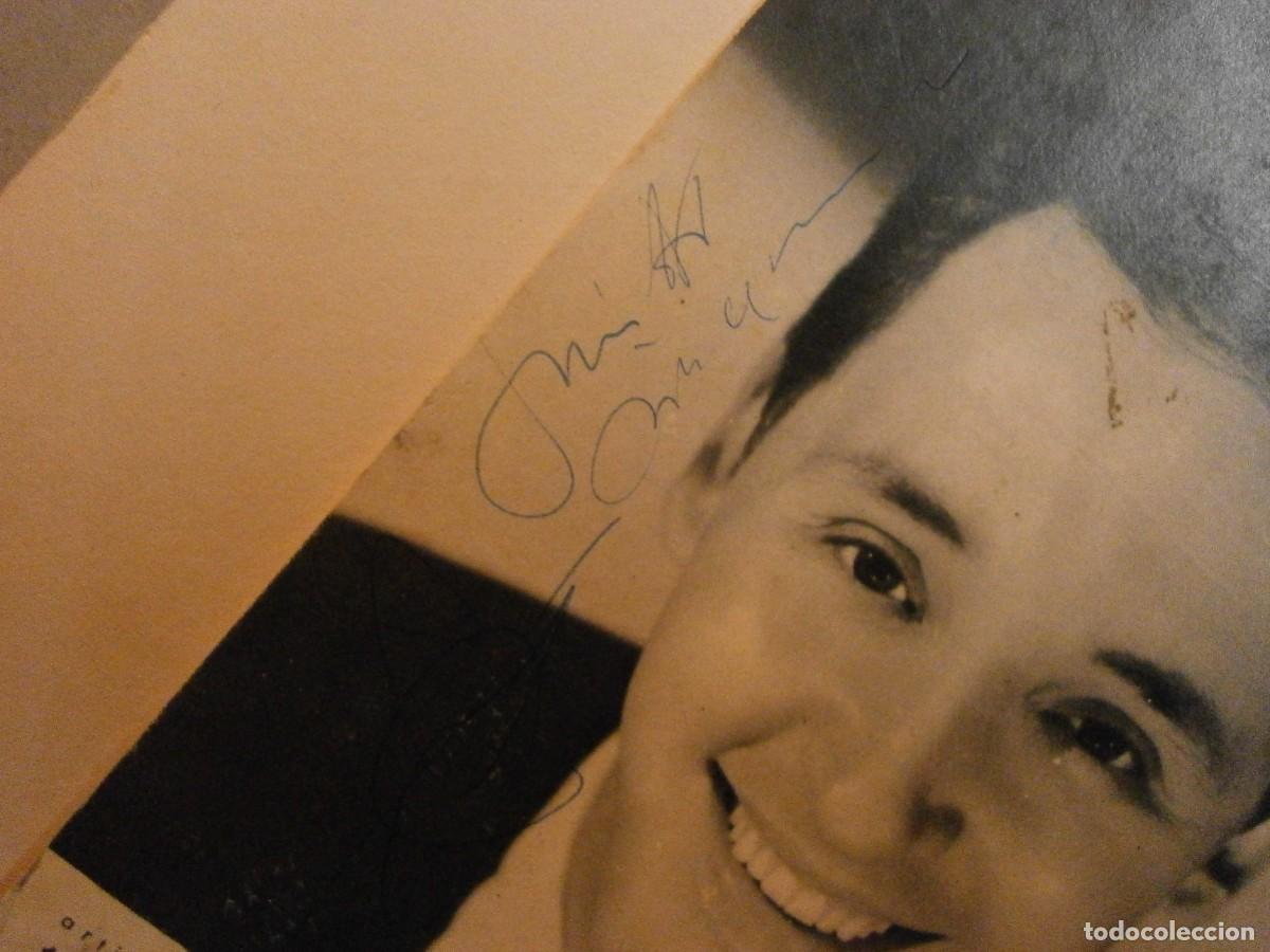 Aut&oacute;grafos antiguos de cantantes y m&uacute;sicos: original autografo dedicatoria torrebruno - Foto 2