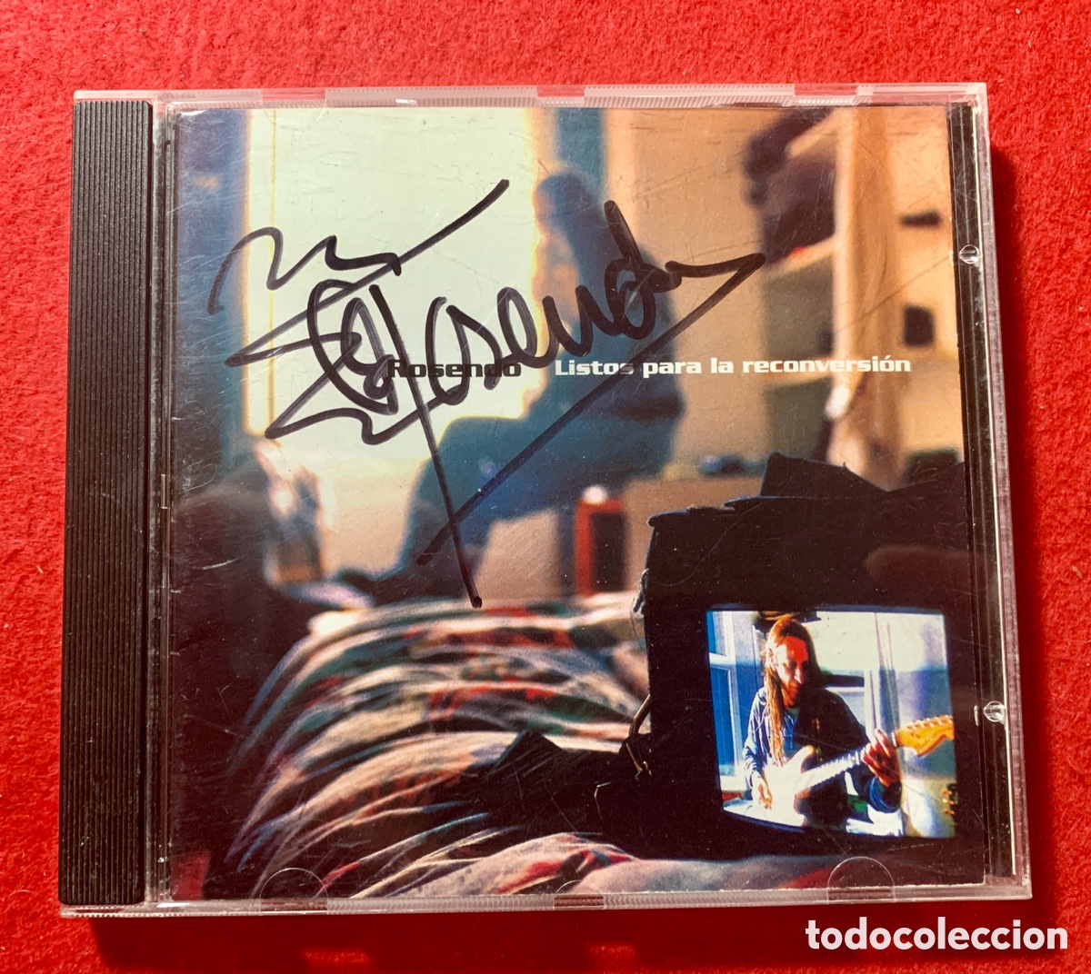 Music Autographs: Rosendo-Firmado Cd Listo para la Reconversion