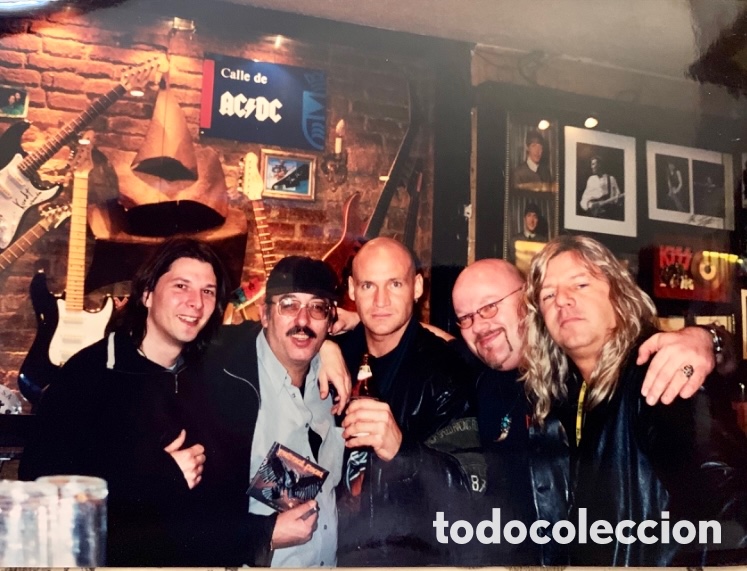 Aut&oacute;grafos antiguos de cantantes y m&uacute;sicos: Primal Fear-Firmado Cd &ldquo;Devils Ground&rdquo; - Foto 7