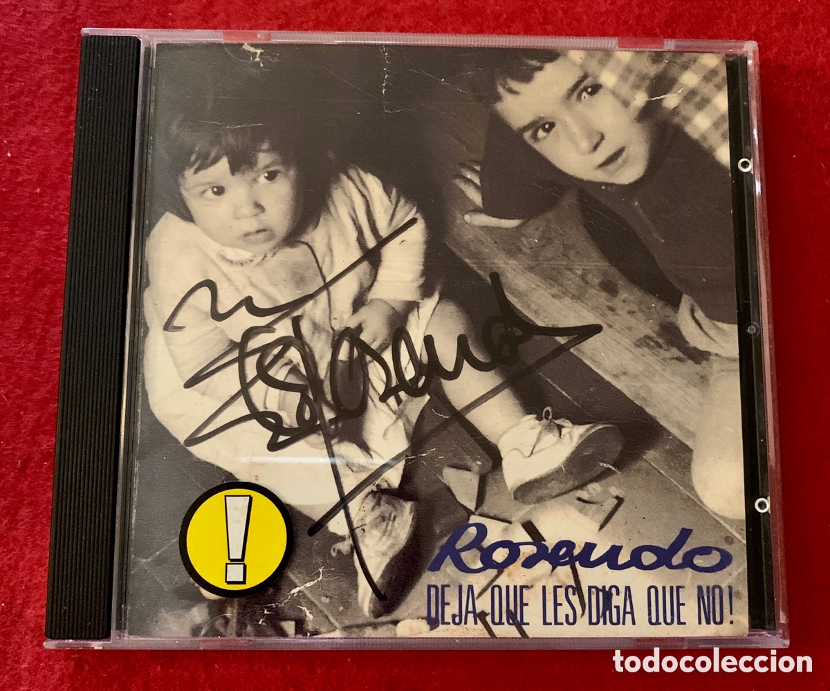 Music Autographs: Rosendo-Firmado Cd &ldquo;Deja que les diga que no&rdquo;