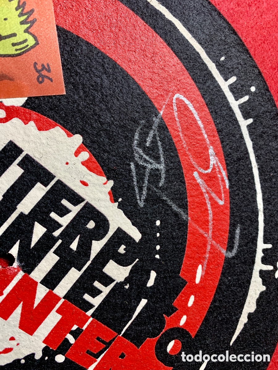 Aut&oacute;grafos antiguos de cantantes y m&uacute;sicos: Interpol Firmado - Foto 3