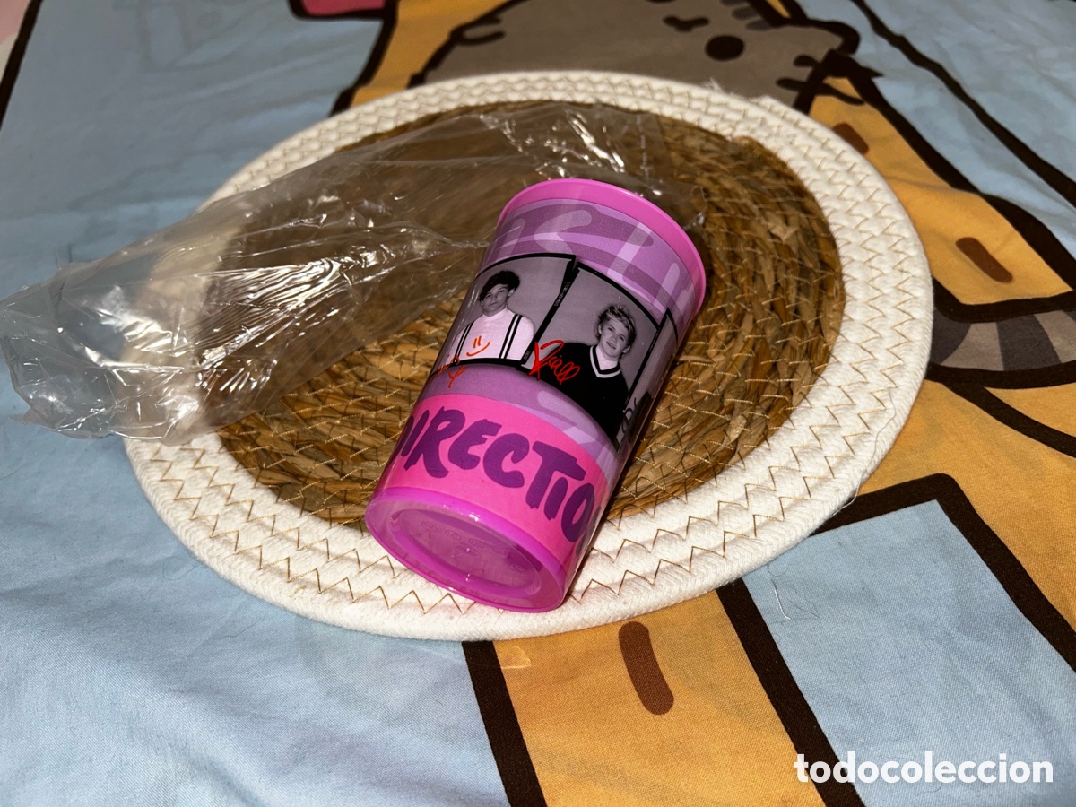 Aut&oacute;grafos antiguos de cantantes y m&uacute;sicos: Vaso 1 D One direction - Foto 5
