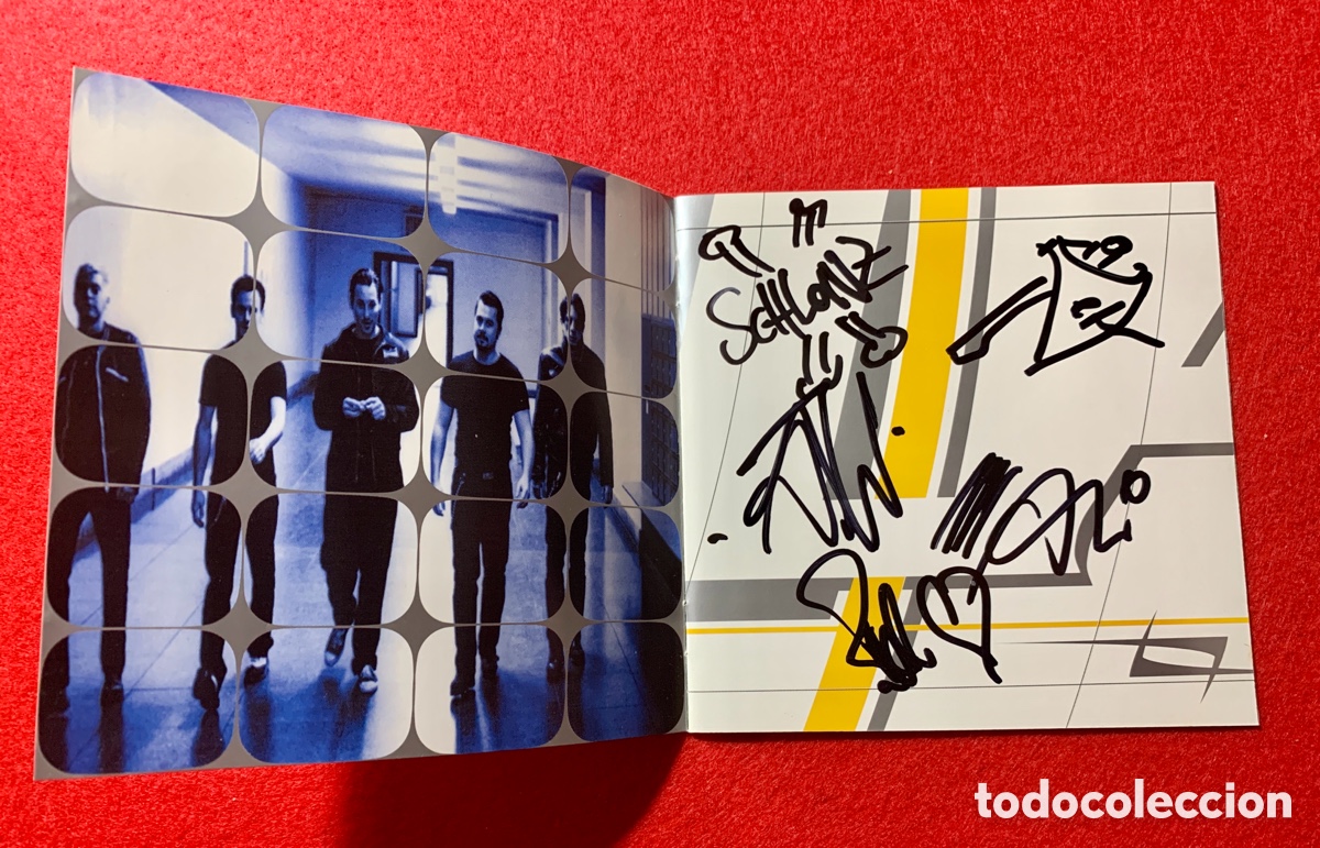 Aut&oacute;grafos antiguos de cantantes y m&uacute;sicos: Beatsteaks Firmado Cd &ldquo;Launched&rdquo; en el 2000 - Foto 3