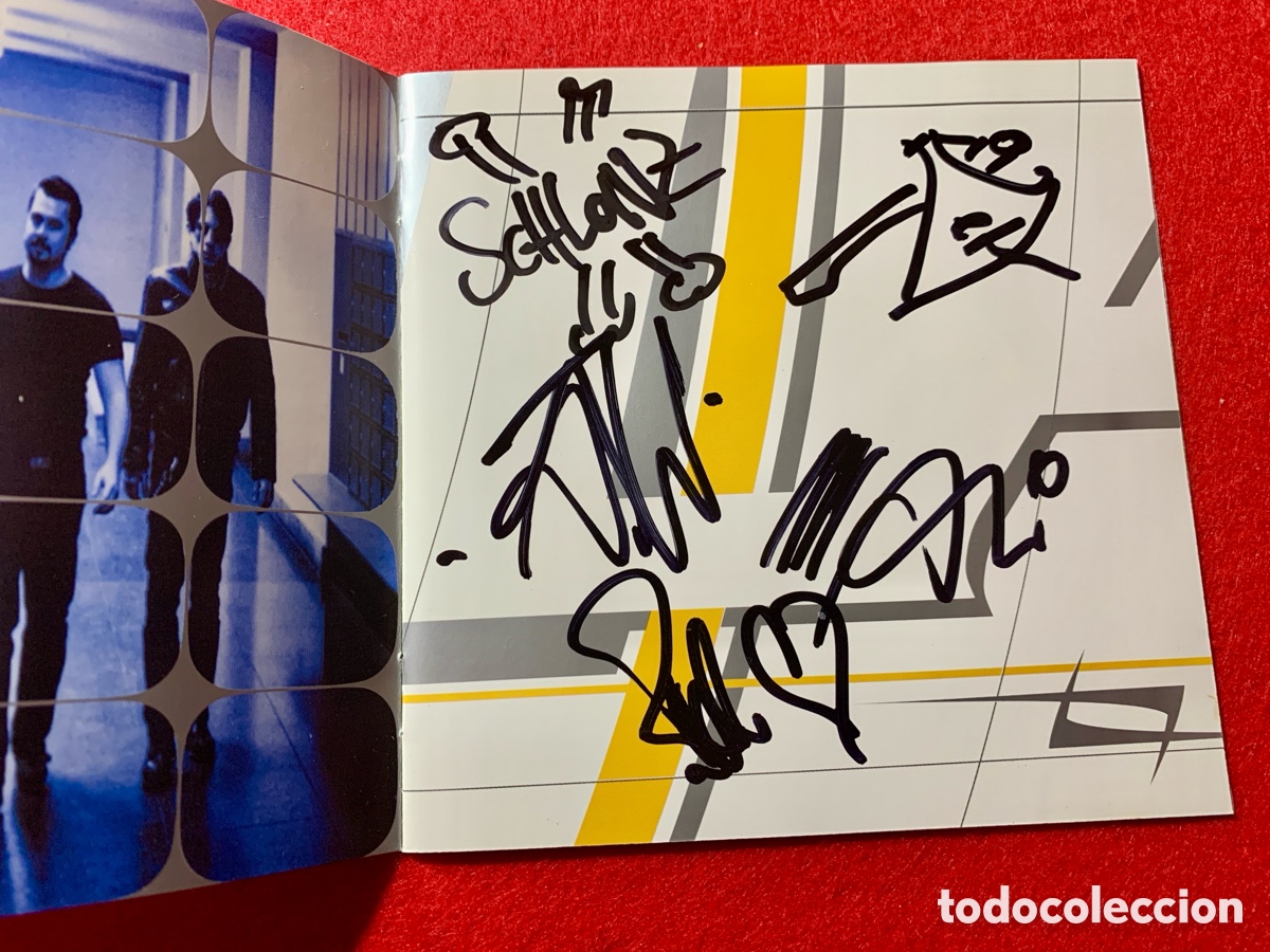 Aut&oacute;grafos antiguos de cantantes y m&uacute;sicos: Beatsteaks Firmado Cd &ldquo;Launched&rdquo; en el 2000 - Foto 4