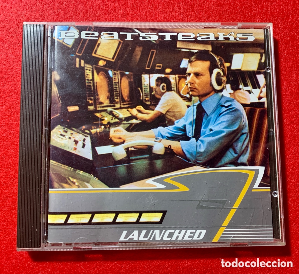 Aut&oacute;grafos antiguos de cantantes y m&uacute;sicos: Beatsteaks Firmado Cd &ldquo;Launched&rdquo; en el 2000 - Foto 1