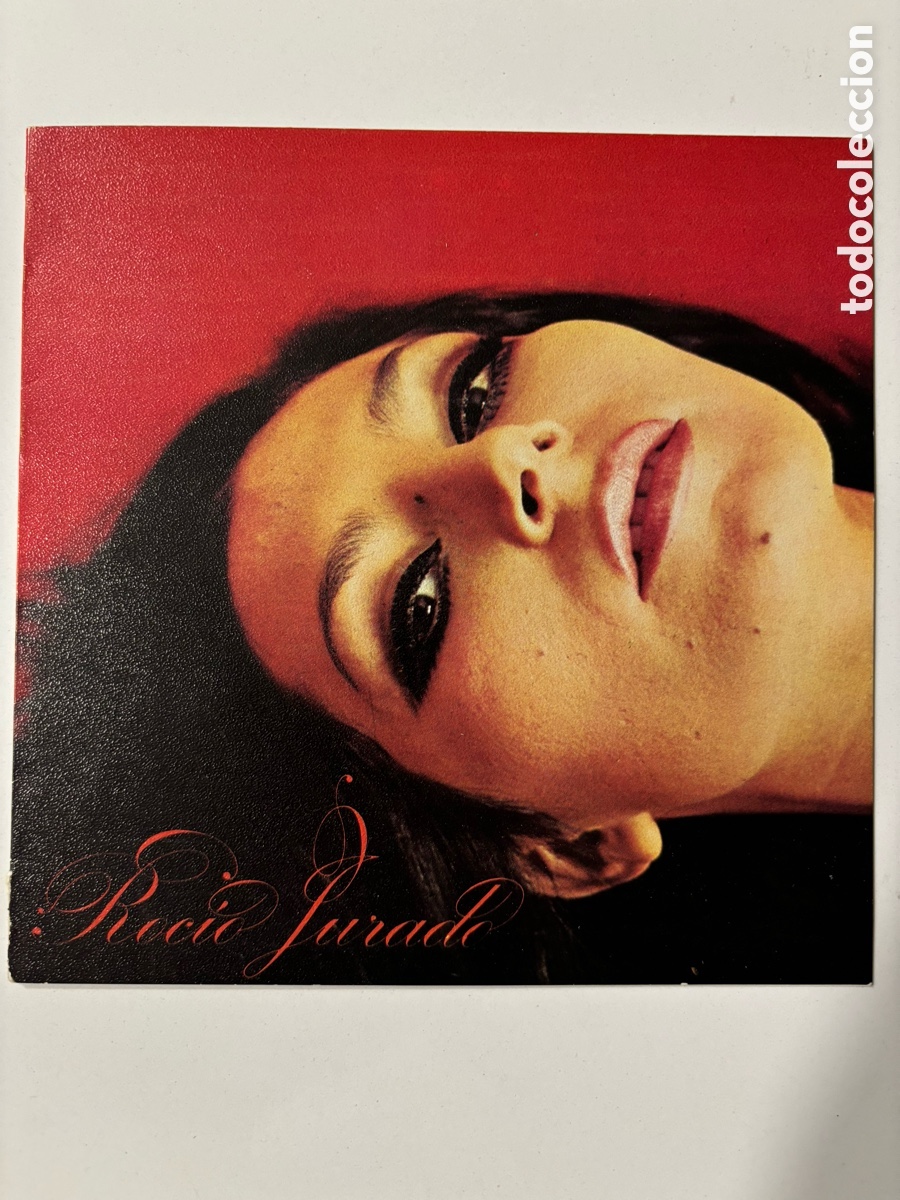 Aut&oacute;grafos Antiguos de Cantantes y M&uacute;sicos: Tarjeta Felicitaci&oacute;n 1970 con aut&oacute;grafo de Roc&iacute;o Jurado M