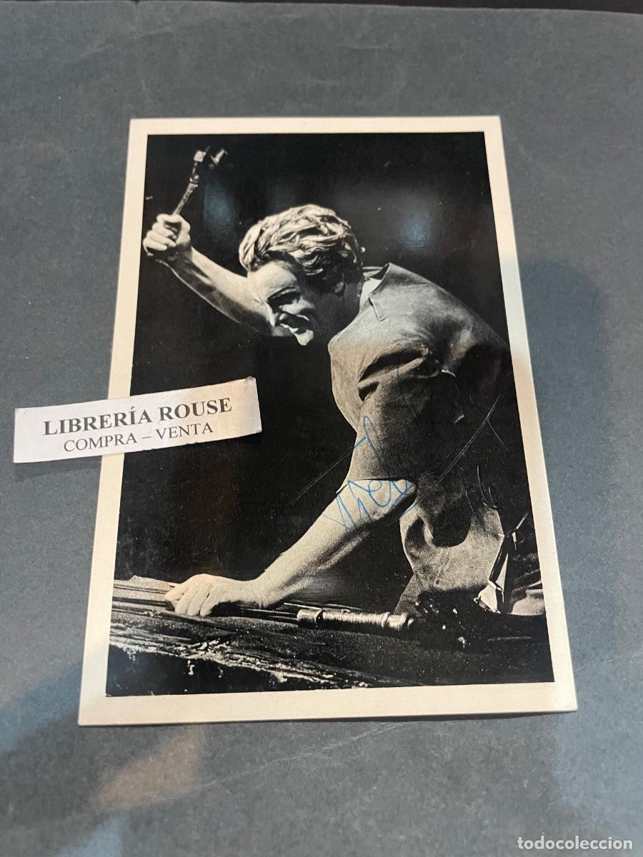 Aut&oacute;grafos Antiguos de Cantantes y M&uacute;sicos: OPERA - ANTIGUA FOTOGRAFIA , CON AUTOGRAFO ORIGINAL A TINTA DEL TENOR TICHO PARLY 1928-1993 -