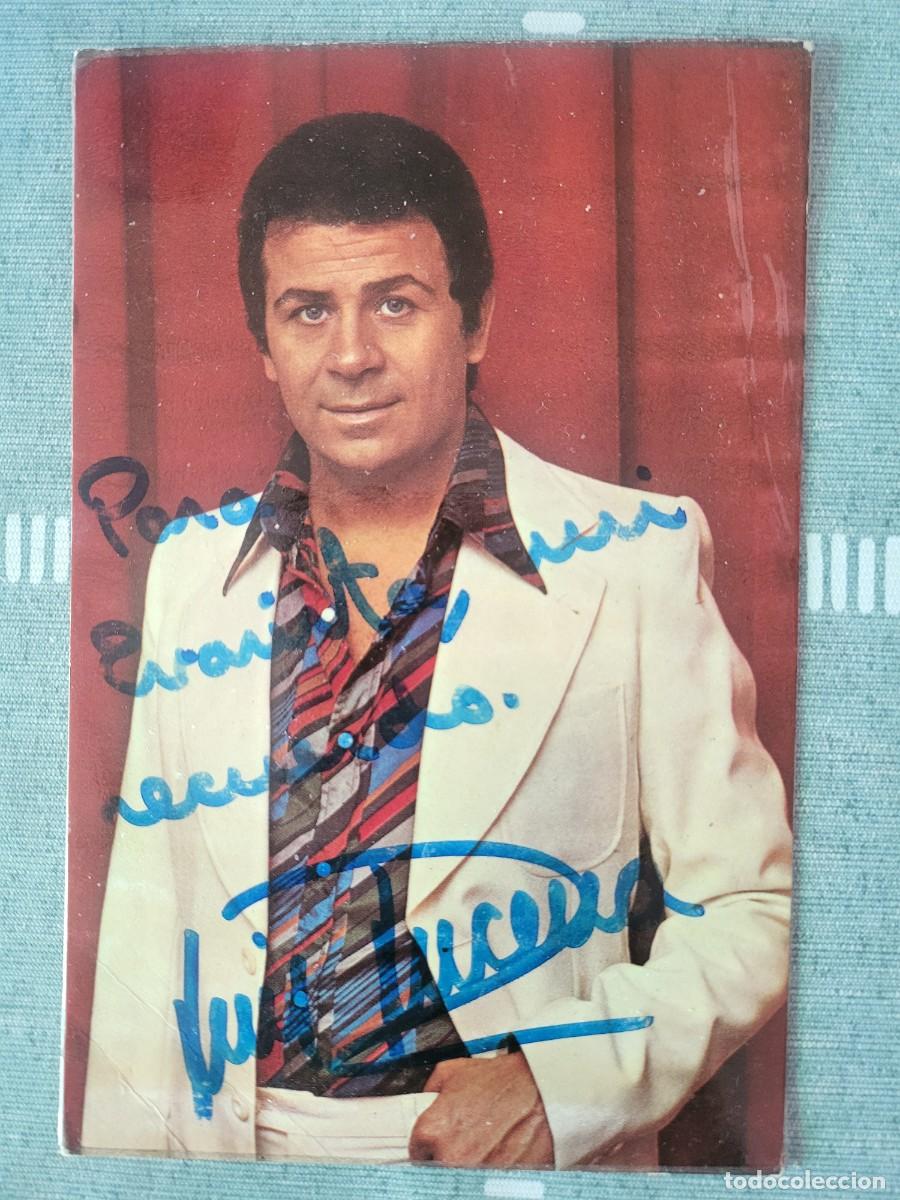 Aut&oacute;grafos de M&uacute;sica: Luis Lucena postal autografiada 9 X 15 ctms....