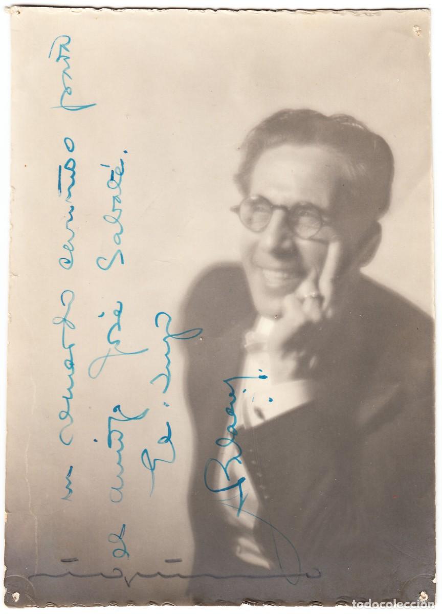 Aut&oacute;grafos Antiguos de Cantantes y M&uacute;sicos: Antonio Palacios Foto Iquino Barcelona Aut&oacute;grafo Zarzuela Tenor Actor Cine Teatro
