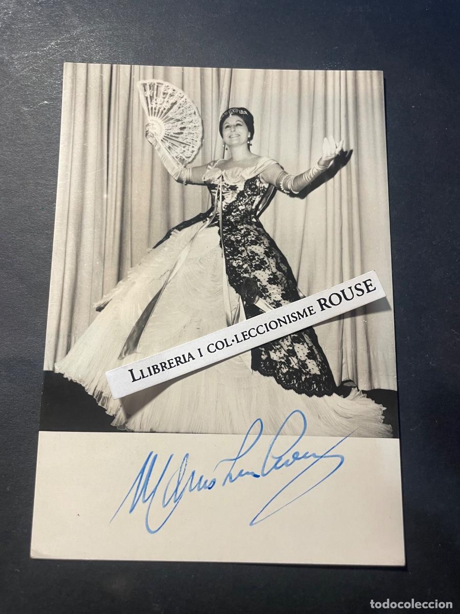 Aut&oacute;grafos Antiguos de Cantantes y M&uacute;sicos: AUTOGRAFOS - MUSICA / OPERA - ANTIGUA FOTOGRAFIA M&ordf;. LUISA CIONI FIRMA AUTOGRAFA EN TINTA