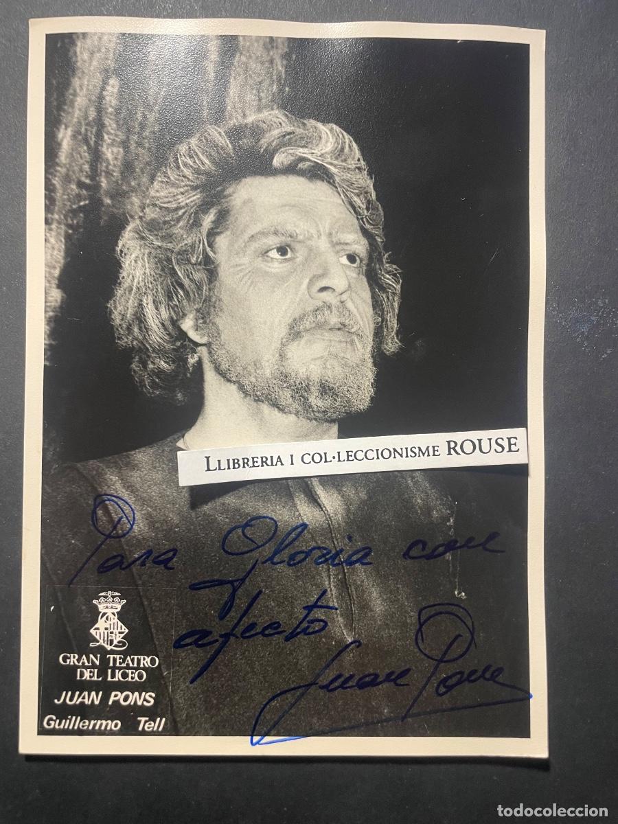 Aut&oacute;grafos Antiguos de Cantantes y M&uacute;sicos: AUTOGRAFOS /OPERA - ANTIGUA FOTOGRAFIA CON DEDICATORIA AUTOGRAFA A TINTA -EN DON GIL DE ALCAL&Aacute;