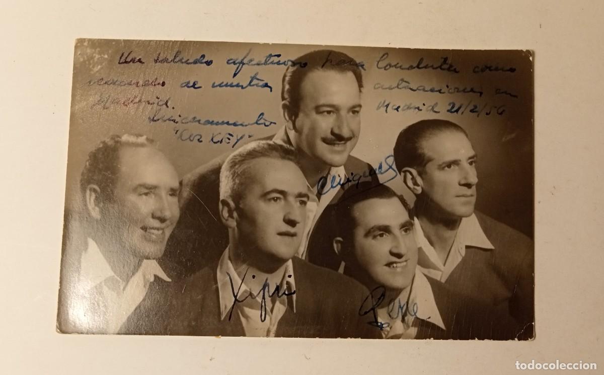 Music Autographs: 1956 - LOS XEY - AUT&Oacute;GRAFO