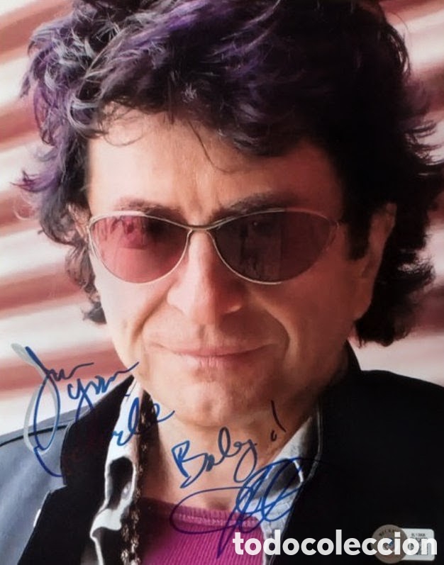 Aut&oacute;grafos Antiguos de Cantantes y M&uacute;sicos: Aut&oacute;grafo Jim Peterik (Survivor - Eye of the Tiger) Certificado Beckett COA