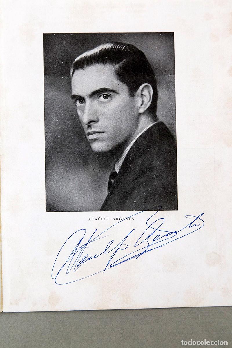 Autogramme von Musikern: ATAULFO ARGENTA - PALACIO DE LA M&Uacute;SICA - ORQUESTA DE BARCELONA - FIRMA DE ATAULFO ARGENTA - 1953