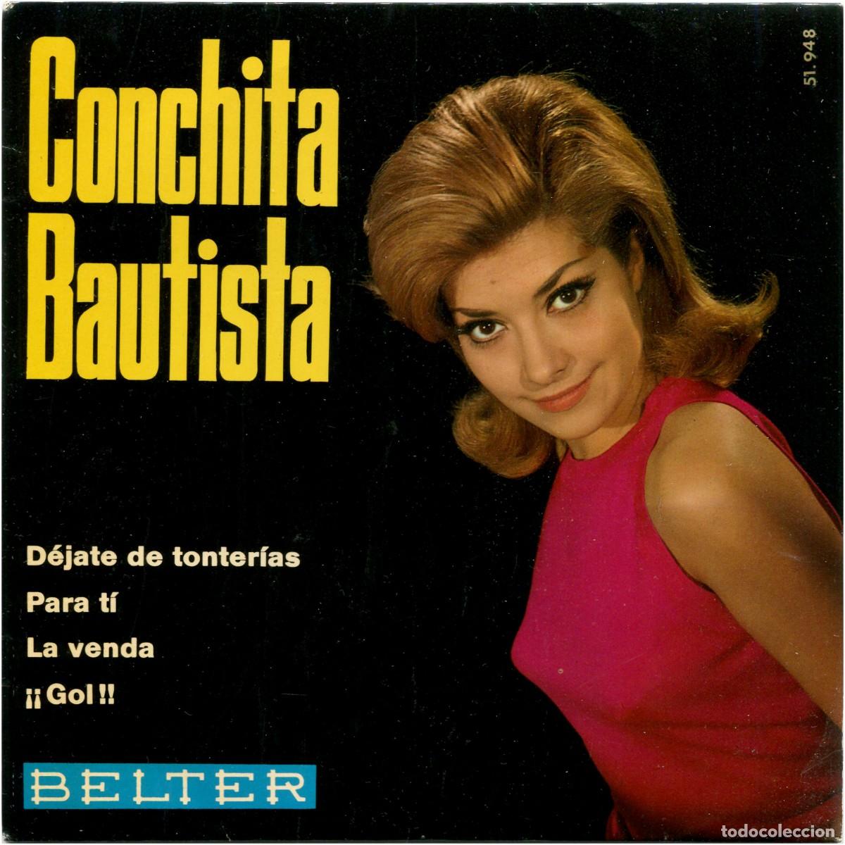 Aut&oacute;grafos de M&uacute;sica: Conchita Bautista - Dejate de tonterias - EP Spain 1969 - Belter 51.948