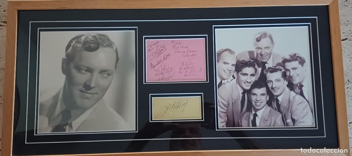 Autogramme von Musikern: FOTOGRAFIAS Y AUT&Oacute;GRAFOS ORIGINALES DEL CANTANTE NORTEAMERICANO BILL HALEY AND HIS COMETS- A&Ntilde;OS 50