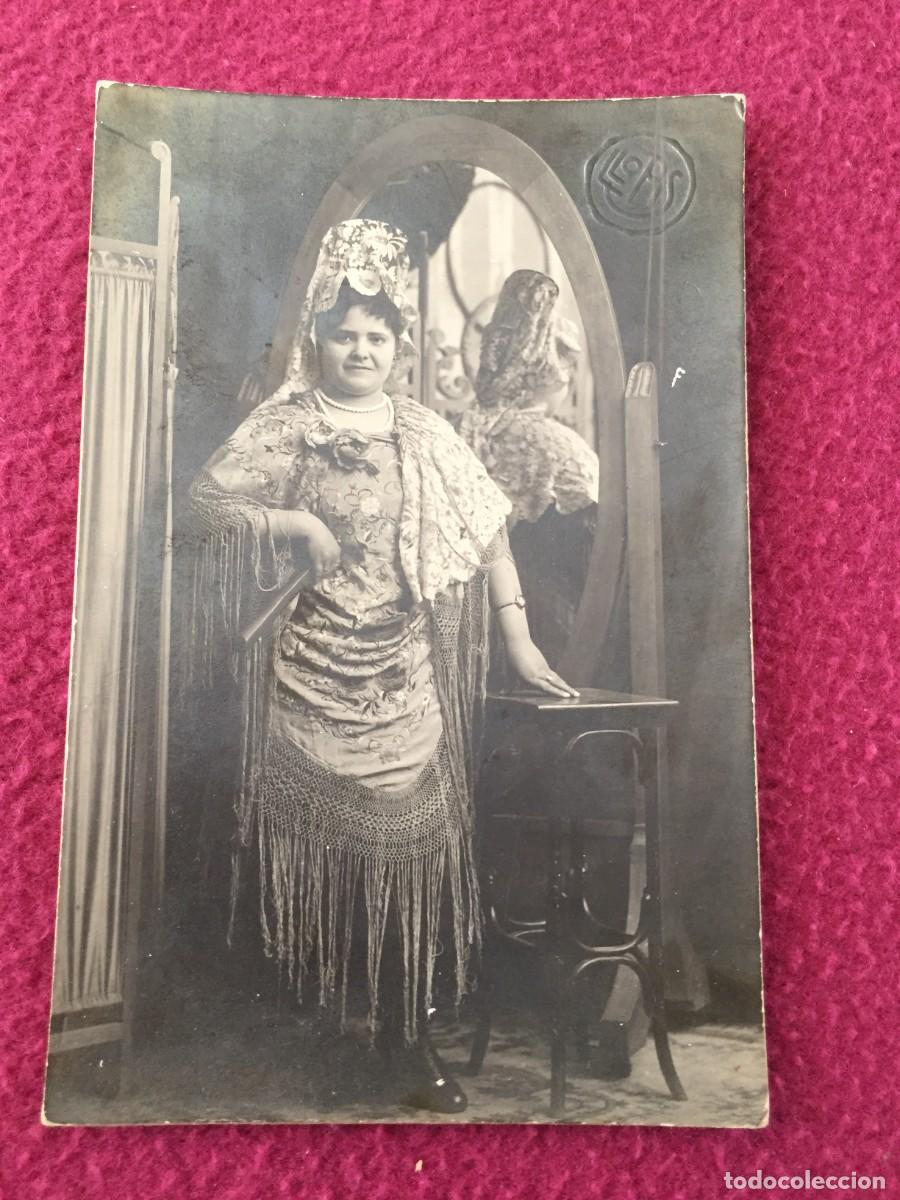 Aut&oacute;grafos antiguos de cantantes y m&uacute;sicos: FOTO FOTOGRAFIA ORIGINAL DE LA ARTISTA ASUNCION MARTI FIRMADA Y DEDICADA POR ELLA - CIRCA 1920