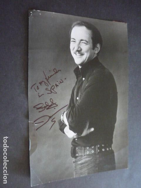 Aut&oacute;grafos de M&uacute;sica: BOBBY DARIN CANTANTE Y ACTOR ANTIGUA FOTOGRAFIA CON AUTOGRAFO ORIGINAL 24 X 16 CM