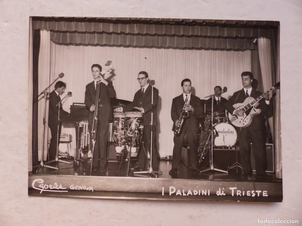 Autografi di Musica : I PALADINE DI TRIESTE - FOTOGRAFIA CON AUTOGRAFO ORIGINAL