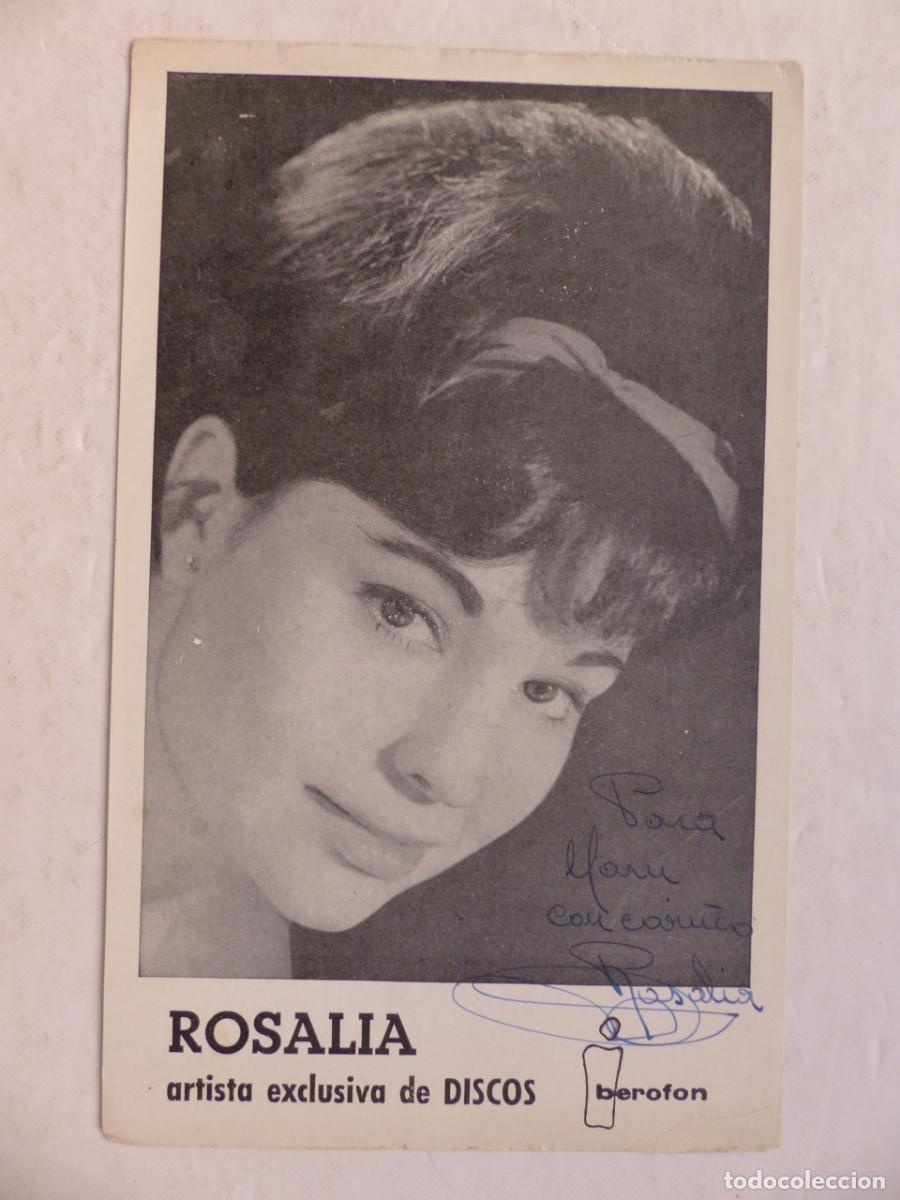 Music Autographs: ROSALIA - FOTOGRAFIA CON AUTOGRAFO ORIGINAL
