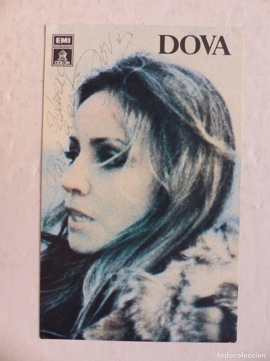 Music Autographs: DOVA - FOTOGRAFIA CON AUTOGRAFO ORIGINAL