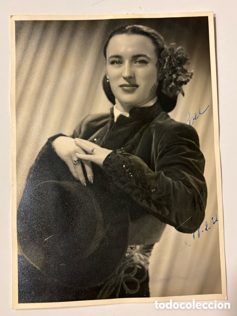 Autografi di Musica : Foto original con aut&oacute;grafo de bailarina