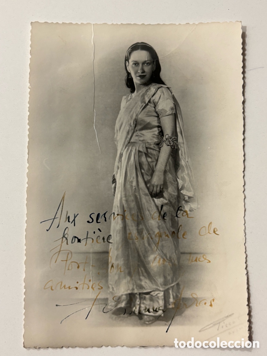 Autografi di Musica : Foto original con aut&oacute;grafo de bailarina