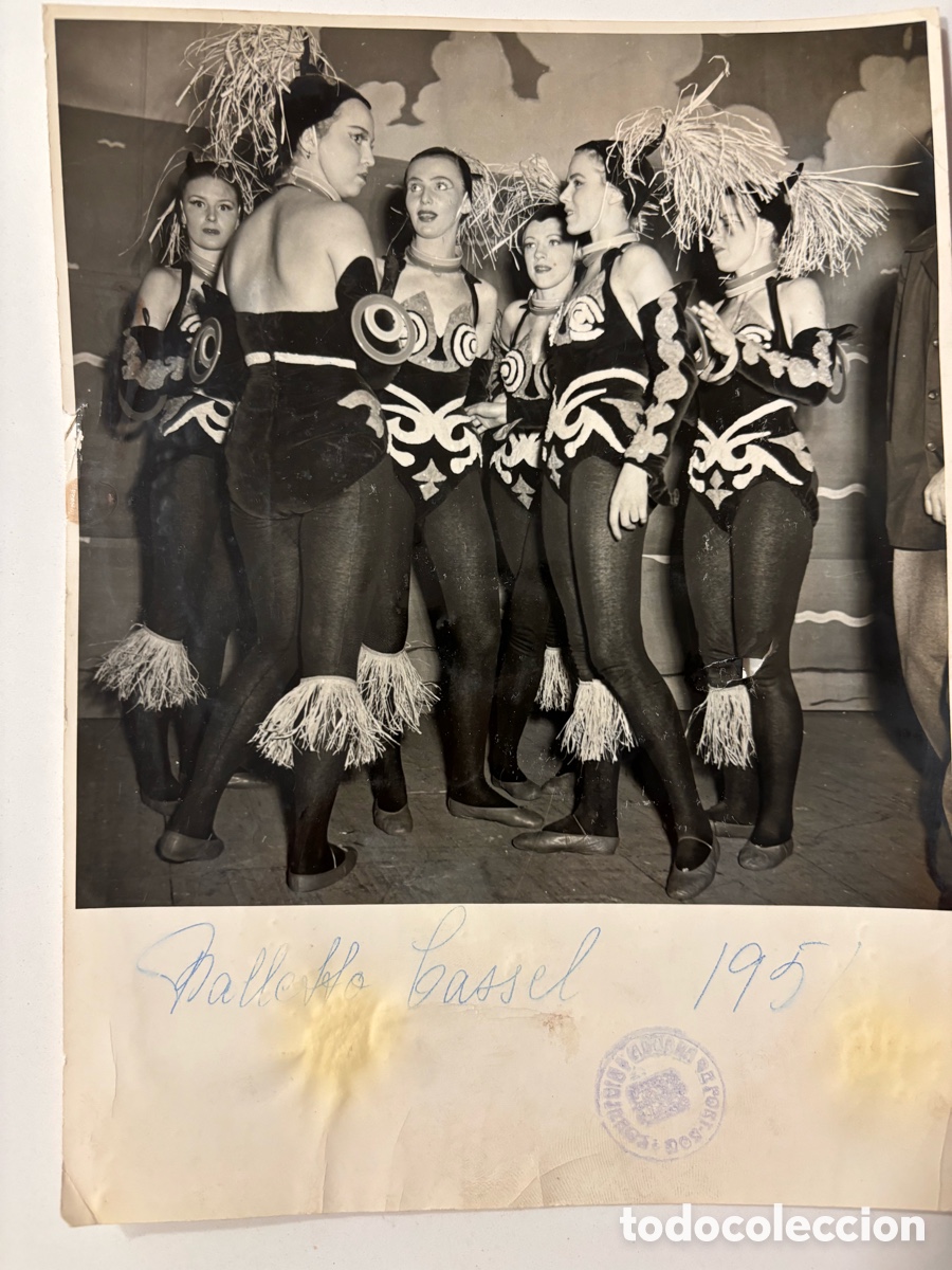 Autografi di Musica : Foto original con aut&oacute;grafo Ballet Cassel cabaret