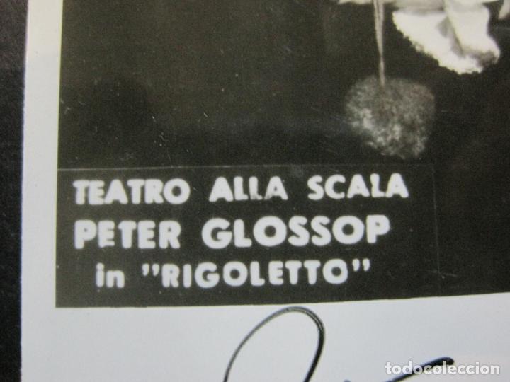 Autógrafos de Música : PETER GLOSSOP-AUTOGRAFO-BARCELONA-FOTOGRAFIA FIRMADA-VER FOTOS-(V-19.990) - Foto 5 - 204092380