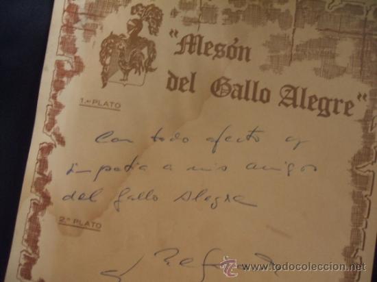 Coleccionismo deportivo: DEDICATORIA Y AUTOGRAFO ORIGINAL - CARLES REXACH - - Foto 2