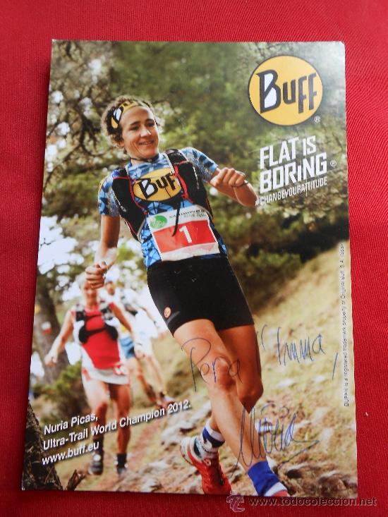 Coleccionismo deportivo: NURIA   PICAS   -Con dedicatoria y aut&oacute;grafo- - Foto 1
