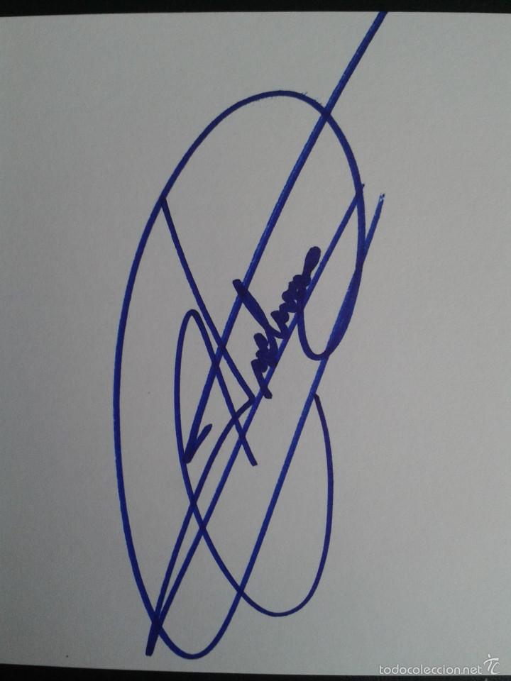 Coleccionismo deportivo: MIGUEL INDURAIN, AUT&Oacute;GRAFO ORIGINAL - Foto 1