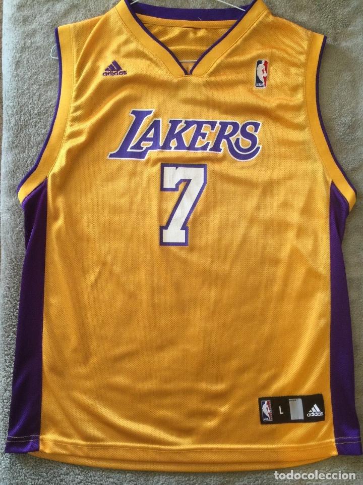 camiseta lakers adidas original