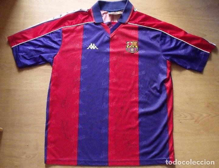 Camiseta Futbol F C Barcelona Dream Team 1992 Buy Autographs At Todocoleccion